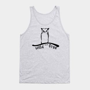 Wild and Free 8 Tank Top